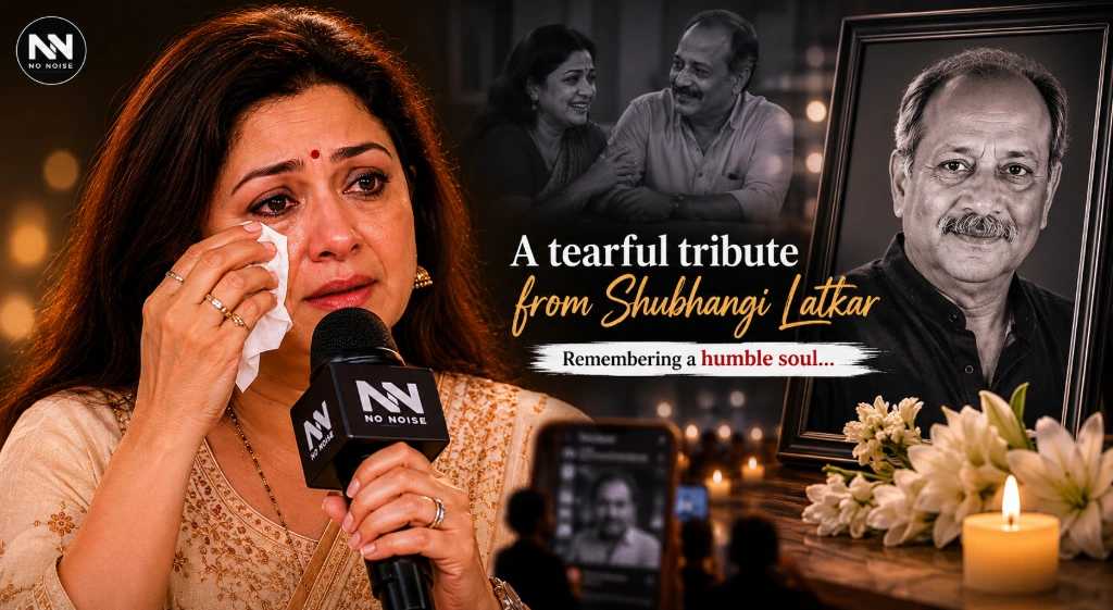 Actress Shubhangi Latkar paying an emotional tribute to veteran actor Ramakant Dayama